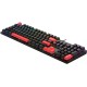 Клавиатура A4Tech Bloody S510R механическая черный USB for gamer LED (S510R USB FIRE BLACK/BLMS RED)