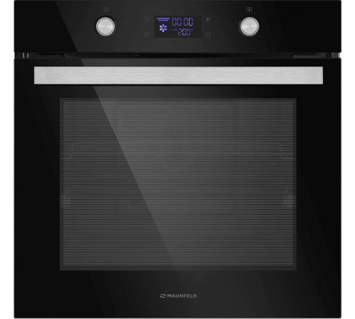 Духовой шкаф Электрический Maunfeld AEOH.749B черный/нержавеющая сталь