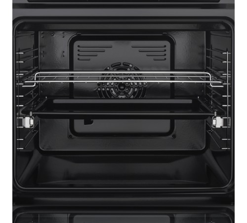 Духовой шкаф Электрический Maunfeld AEOH.749B черный/нержавеющая сталь