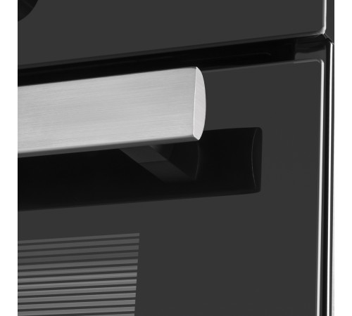 Духовой шкаф Электрический Maunfeld AEOH.749B черный/нержавеющая сталь