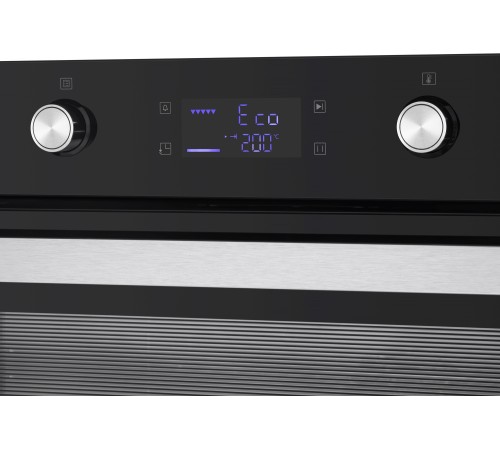 Духовой шкаф Электрический Maunfeld AEOH.749B черный/нержавеющая сталь