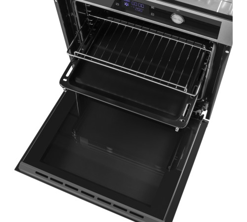 Духовой шкаф Электрический Maunfeld AEOH.749S черный/серебристый