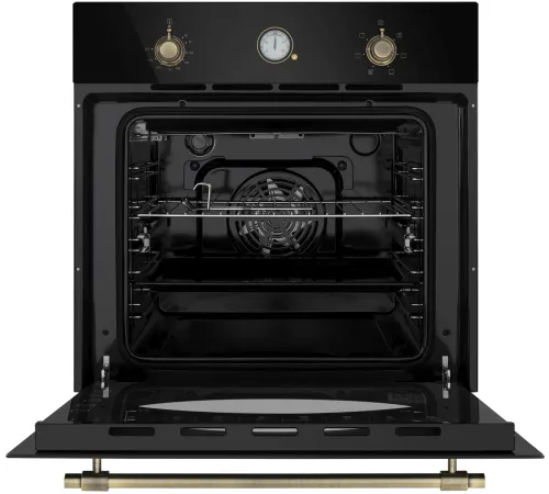 Духовой шкаф Электрический Maunfeld EOEFG.566RBG.RT черный