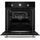 Духовой шкаф Электрический Maunfeld EOEFG.566RBG.RT черный