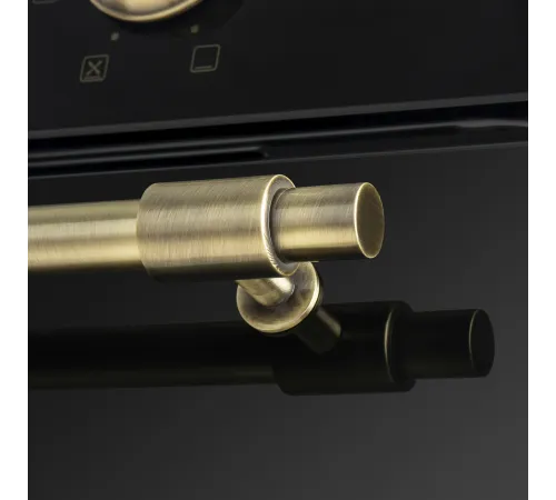 Духовой шкаф Электрический Maunfeld EOEFG.566RBG.RT черный