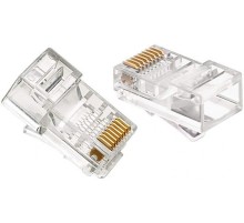 Коннектор Premier (6-008) кат.5e RJ45 прозрачный