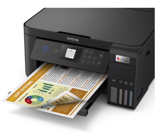 МФУ струйный Epson L4260 (C11CJ63515) A4 Duplex WiFi черный