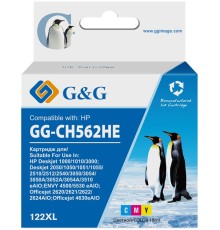 Картридж струйный G&G GG-CH562HE 122 многоцветный для HP DJ 1050A/2050A/3000