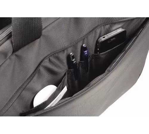 Сумка SUMDEX PON-117 (BK) {нейлон, черная до 17"}