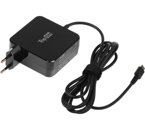 Блок питания TopON TOP-MI65 автоматический 65W 5V-20.3V 3.25A от бытовой электросети Блок питания TopON TOP-MI65 автоматический 65W 5V-20.3V 3.25A от бытовой электросети