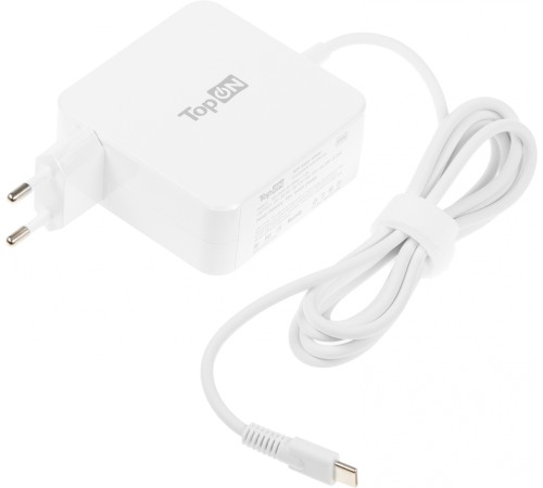 Блок питания TopON TOP-MI65-WHITE автоматический 65W 5V-20.3V 3.25A от бытовой электросети Блок питания TopON TOP-MI65-WHITE автоматический 65W 5V-20.3V 3.25A от бытовой электросети