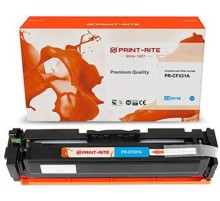 Картридж лазерный Print-Rite TFH931CPU1J PR-CF531A CF531A голубой (900стр.) для HP LJ M180n/M181fw