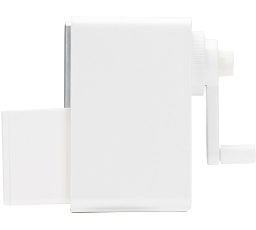Точилка для карандашей механическая Deli 71160White 1 отверстие пластик белый Точилка для карандашей механическая Deli 71160White 1 отверстие пластик белый