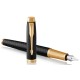 Ручка перьев. Parker IM Premium F323 (CW1931646) Black GT F сталь нержавеющая подар.кор.