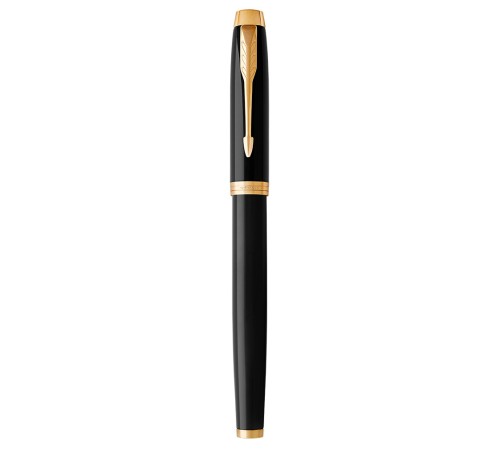 Ручка перьев. Parker IM Core F321 (CW1931645) Black GT F сталь нержавеющая подар.кор.
