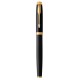 Ручка перьев. Parker IM Core F321 (CW1931645) Black GT F сталь нержавеющая подар.кор.