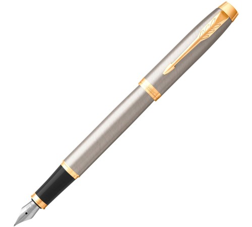 Ручка перьев. Parker IM Core F321 (CW1931649) Brushed Metal GT F сталь нержавеющая подар.кор. Ручка перьев. Parker IM Core F321 (CW1931649) Brushed Metal GT F сталь нержавеющая подар.кор.