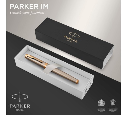 Ручка перьев. Parker IM Core F321 (CW1931649) Brushed Metal GT F сталь нержавеющая подар.кор. Ручка перьев. Parker IM Core F321 (CW1931649) Brushed Metal GT F сталь нержавеющая подар.кор.