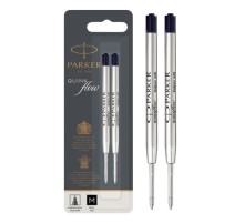 Стержень шариковый Parker QuinkFlow Z08 (CW1950372) M 1мм черные чернила блистер (2шт)