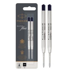 Стержень шариковый Parker QuinkFlow Z08 (CW1950372) M 1мм черные чернила блистер (2шт)