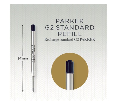 Стержень шариковый Parker QuinkFlow Z08 (CW1950372) M 1мм черные чернила блистер (2шт) Стержень шариковый Parker QuinkFlow Z08 (CW1950372) M 1мм черные чернила блистер (2шт)