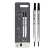 Стержень роллер Parker Quink RB Z01 (CW1950325) M 0.7мм черные чернила блистер (2шт)