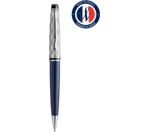 Ручка шариков. Waterman Expert L`Essence du Bleu (CW2166466) LaqBlue CT M син. черн. подар.кор.