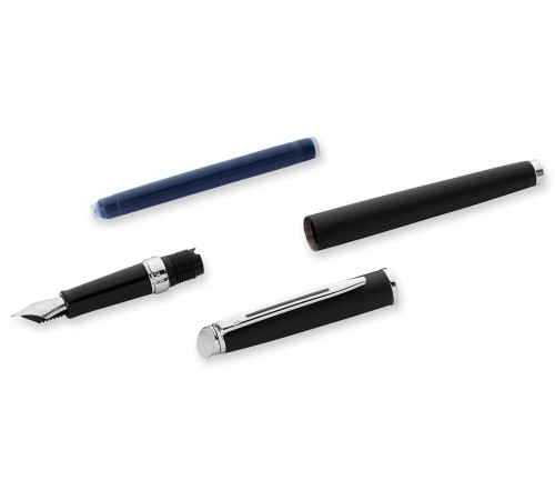 Ручка перьев. Waterman Hemisphere (CWS0920810) Matte Black CT F сталь нержавеющая подар.кор. Ручка перьев. Waterman Hemisphere (CWS0920810) Matte Black CT F сталь нержавеющая подар.кор.