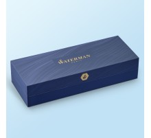 Ручка перьев. Waterman Hemisphere (CWS0920810) Matte Black CT F сталь нержавеющая подар.кор.