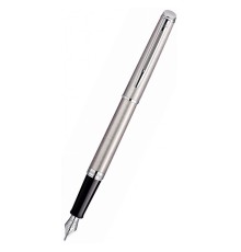 Ручка перьев. Waterman Hemisphere (CWS0920410) Steel CT F сталь нержавеющая подар.кор.