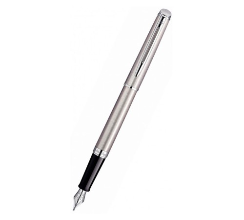Ручка перьев. Waterman Hemisphere (CWS0920410) Steel CT F сталь нержавеющая подар.кор. Ручка перьев. Waterman Hemisphere (CWS0920410) Steel CT F сталь нержавеющая подар.кор.