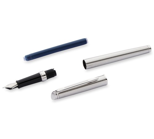 Ручка перьев. Waterman Hemisphere (CWS0920410) Steel CT F сталь нержавеющая подар.кор. Ручка перьев. Waterman Hemisphere (CWS0920410) Steel CT F сталь нержавеющая подар.кор.