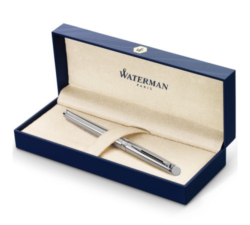 Ручка перьев. Waterman Hemisphere (CWS0920410) Steel CT F сталь нержавеющая подар.кор. Ручка перьев. Waterman Hemisphere (CWS0920410) Steel CT F сталь нержавеющая подар.кор.