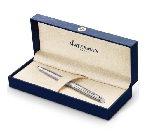 Ручка шариков. Waterman Hemisphere (CWS0920470) Steel CT M син. черн. подар.кор.