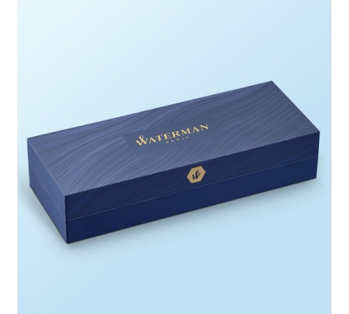 Ручка шариков. Waterman Hemisphere (CWS0920470) Steel CT M син. черн. подар.кор.