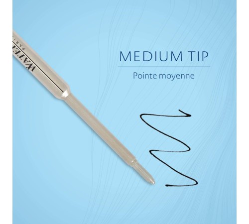 Стержень шариковый Waterman Standard Maxima (CWS0944480) M 1мм черные чернила блистер (1шт)