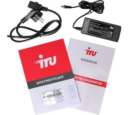Моноблок IRU Office P23IH5P 23.8" Full HD i3 10100 (3.6) 16Gb SSD256Gb UHDG 630 Free DOS GbitEth WiFi BT 120W Cam черный 1920x1080 Моноблок IRU Office P23IH5P 23.8" Full HD i3 10100 (3.6) 16Gb SSD256Gb UHDG 630 Free DOS GbitEth WiFi BT 120W Cam черный 1920x1080