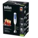 Блендер погружной Braun MQ3045WH APERITIVE 700Вт белый/синий