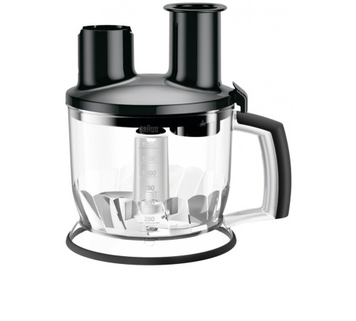 Блендер погружной Braun MQ7087X 850Вт черный/серебристый
