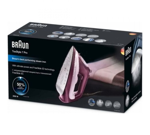 Утюг Braun SI7181VI сиреневый/фиолетовый Утюг Braun SI7181VI сиреневый/фиолетовый