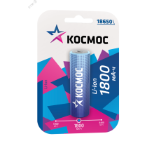Аккумулятор 1800мАч 18650 Li-ion 1BL,