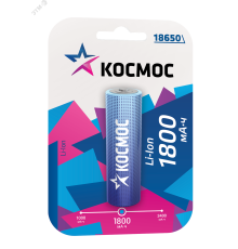 Аккумулятор 1800мАч 18650 Li-ion 1BL,