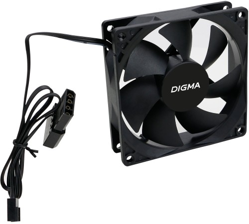 Вентилятор Digma DFAN-90 3-pin 4-pin (Molex)21dB 95gr Bulk Вентилятор Digma DFAN-90 3-pin 4-pin (Molex)21dB 95gr Bulk