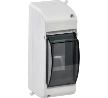 Щит распределительный IEK MKP42-N-02-30-20 КМПн 2/2 для установки модульных устройств 59мм 83мм 146мм 230B 2мод. пластик IP30 белый (упак.:1шт)