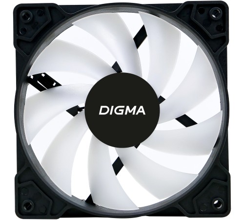 Вентилятор Digma DFAN-FRGB1 3-pin 4-pin(Molex)24dB 125gr LED Ret Вентилятор Digma DFAN-FRGB1 3-pin 4-pin(Molex)24dB 125gr LED Ret