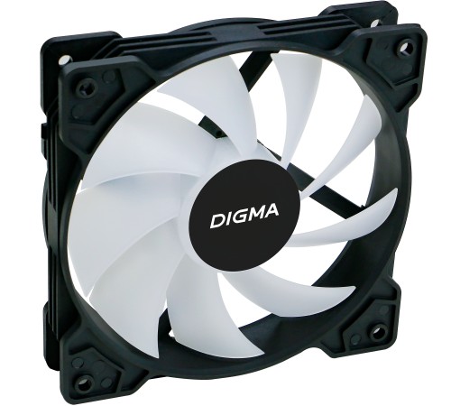 Вентилятор Digma DFAN-FRGB1 3-pin 4-pin(Molex)24dB 125gr LED Ret Вентилятор Digma DFAN-FRGB1 3-pin 4-pin(Molex)24dB 125gr LED Ret