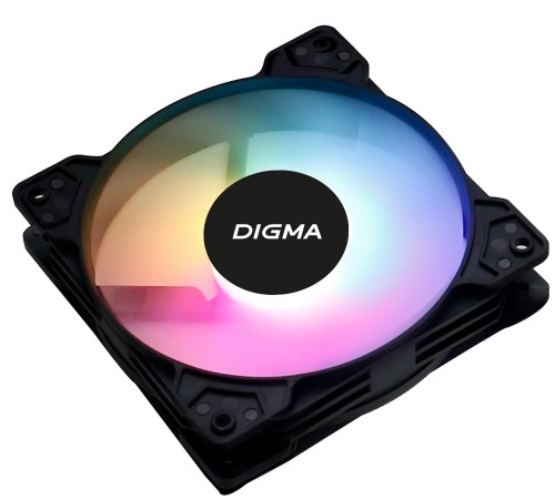 Вентилятор Digma DFAN-FRGB1 3-pin 4-pin(Molex)24dB 125gr LED Ret Вентилятор Digma DFAN-FRGB1 3-pin 4-pin(Molex)24dB 125gr LED Ret