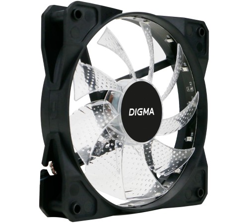 Вентилятор Digma DFAN-FRGB2 3-pin 4-pin(Molex)24dB 160gr LED Ret Вентилятор Digma DFAN-FRGB2 3-pin 4-pin(Molex)24dB 160gr LED Ret
