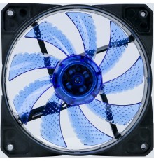 Вентилятор Digma DFAN-LED-BLUE 3-pin 4-pin(Molex)24dB 160gr LED Ret