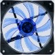 Вентилятор Digma DFAN-LED-BLUE 3-pin 4-pin(Molex)24dB 160gr LED Ret